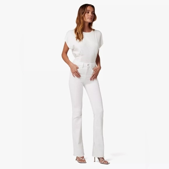 Joe’s Jeans High Rise Bootcut Jeans in White, size 26 - Picture 2 of 5